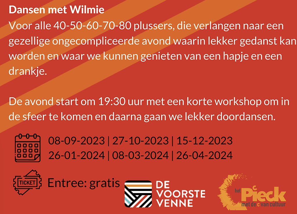 Dansen met Wilmie