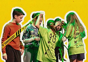 >Kindertheater afbeelding