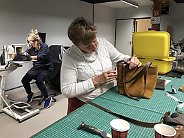 >Leerbewerken, tassen maken afbeelding