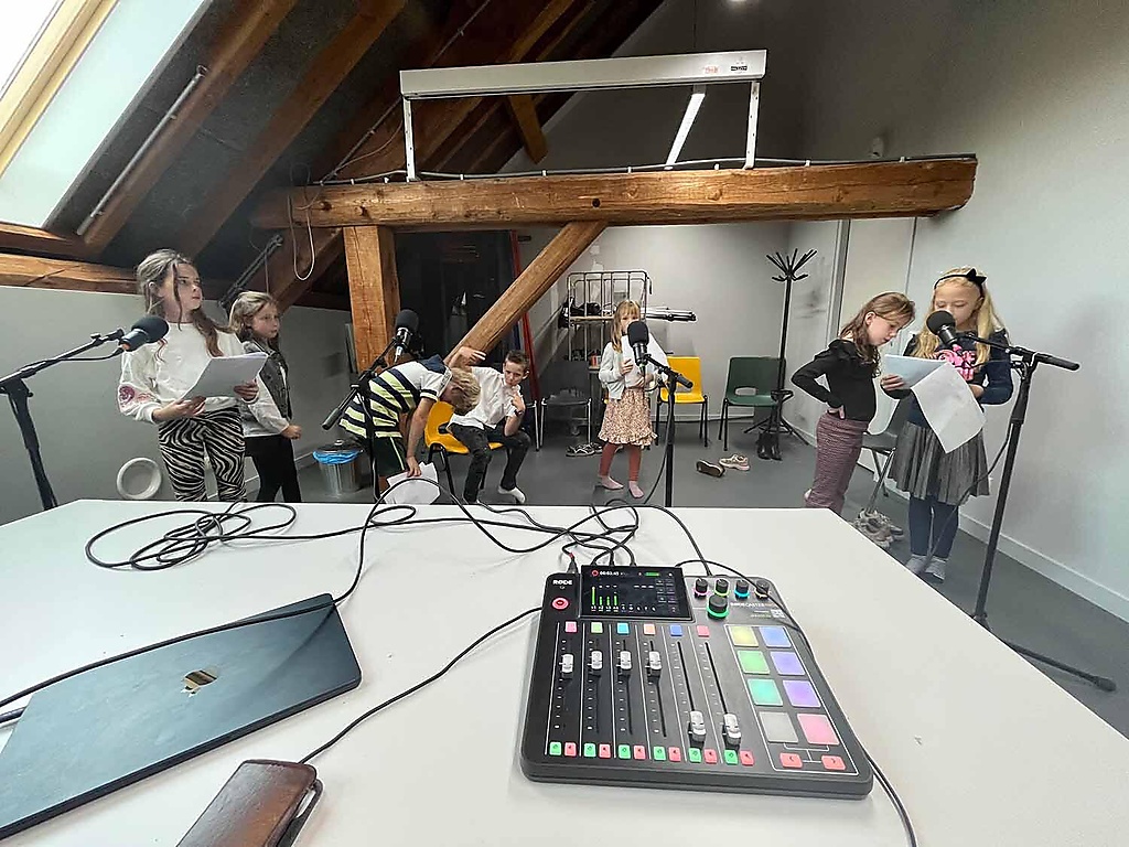 Podcasts maken bij de BSO