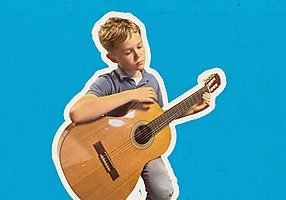 >Spaanse gitaar afbeelding
