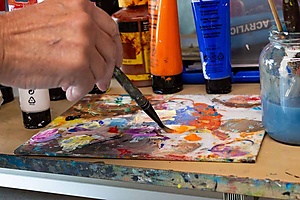 >Tekenen en schilderen jongeren, extra aanbod afbeelding