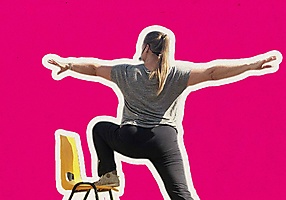 >Yoga 50+ afbeelding